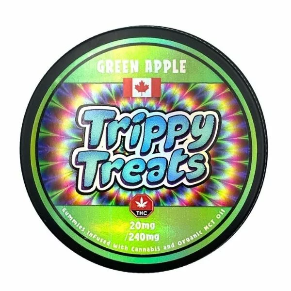 Cannamo Trippy Treats Green Apple