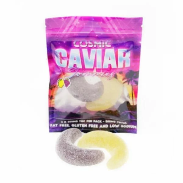 Moonrock Cosmic Caviar Moon Gummies Assorted Flavours 500mg THC