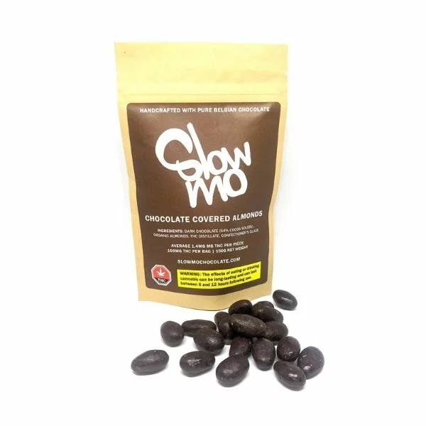Slow Mo Chocolate Covered Almonds 100mg THC