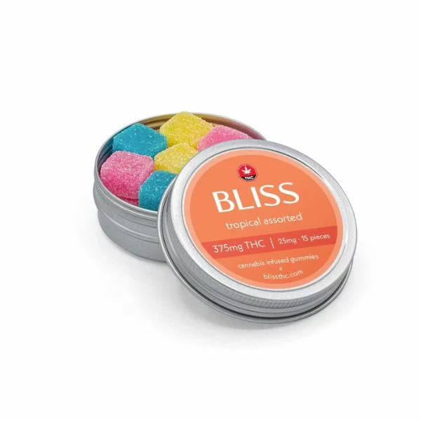 Bliss Tropical Assorted 375mg THC